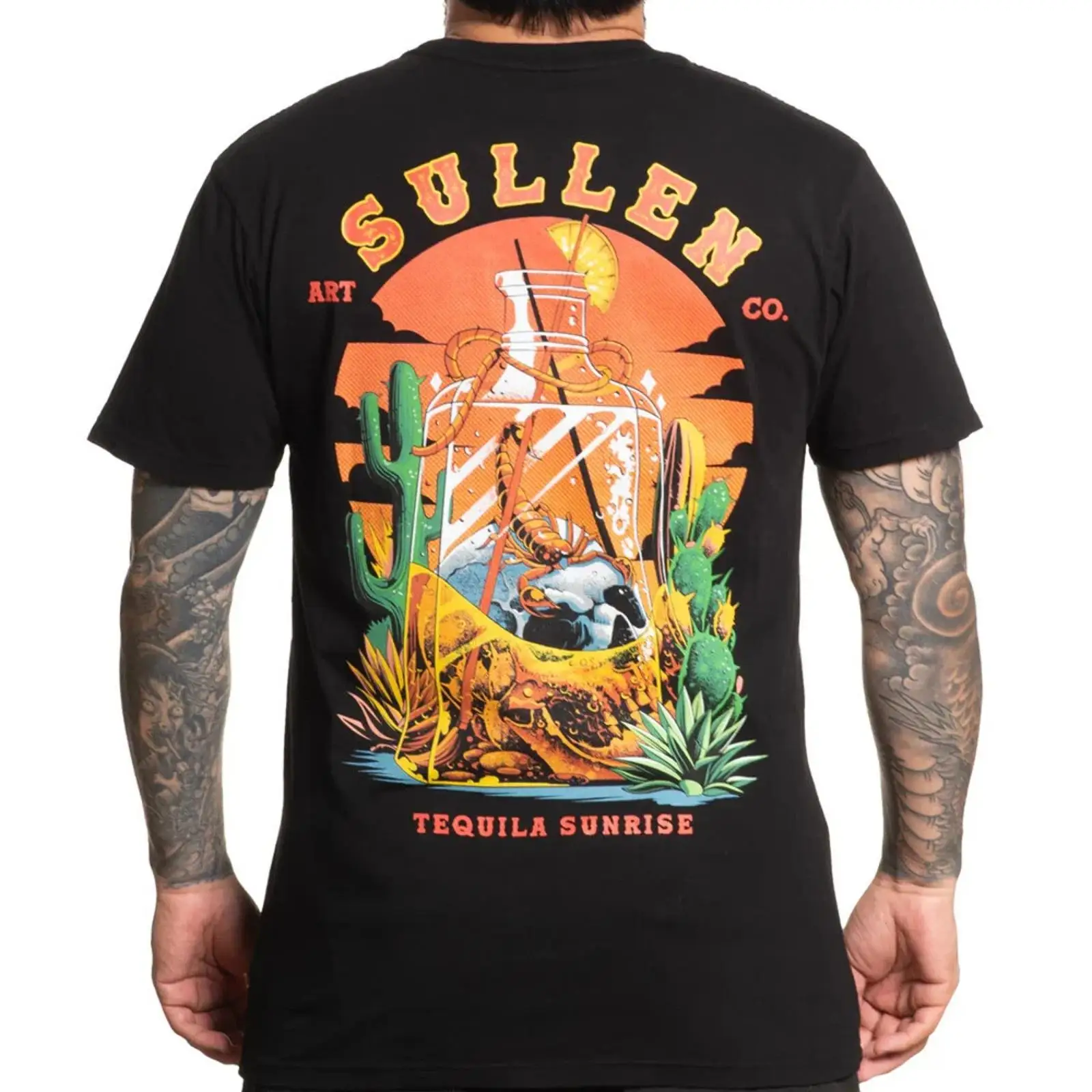 Vintage Collectible Clothing - Sullen Clothing Tシャツ テキーラ サンライズ アート