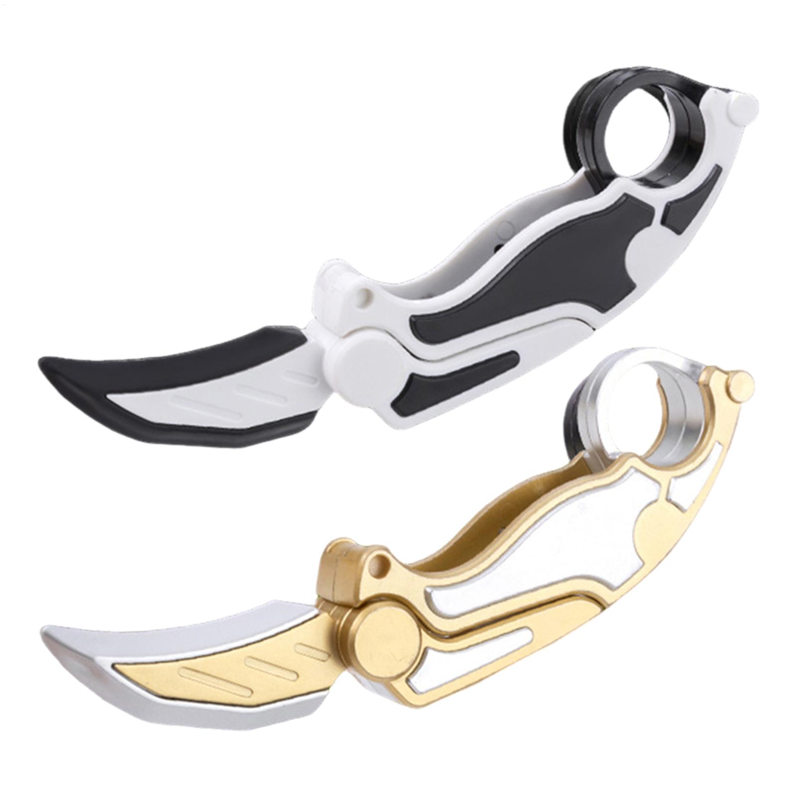 3Dプリント折りたたみ式クールなハンドトレーナーナイフおもち - Vintage Collectible Knife のレビューと価格
