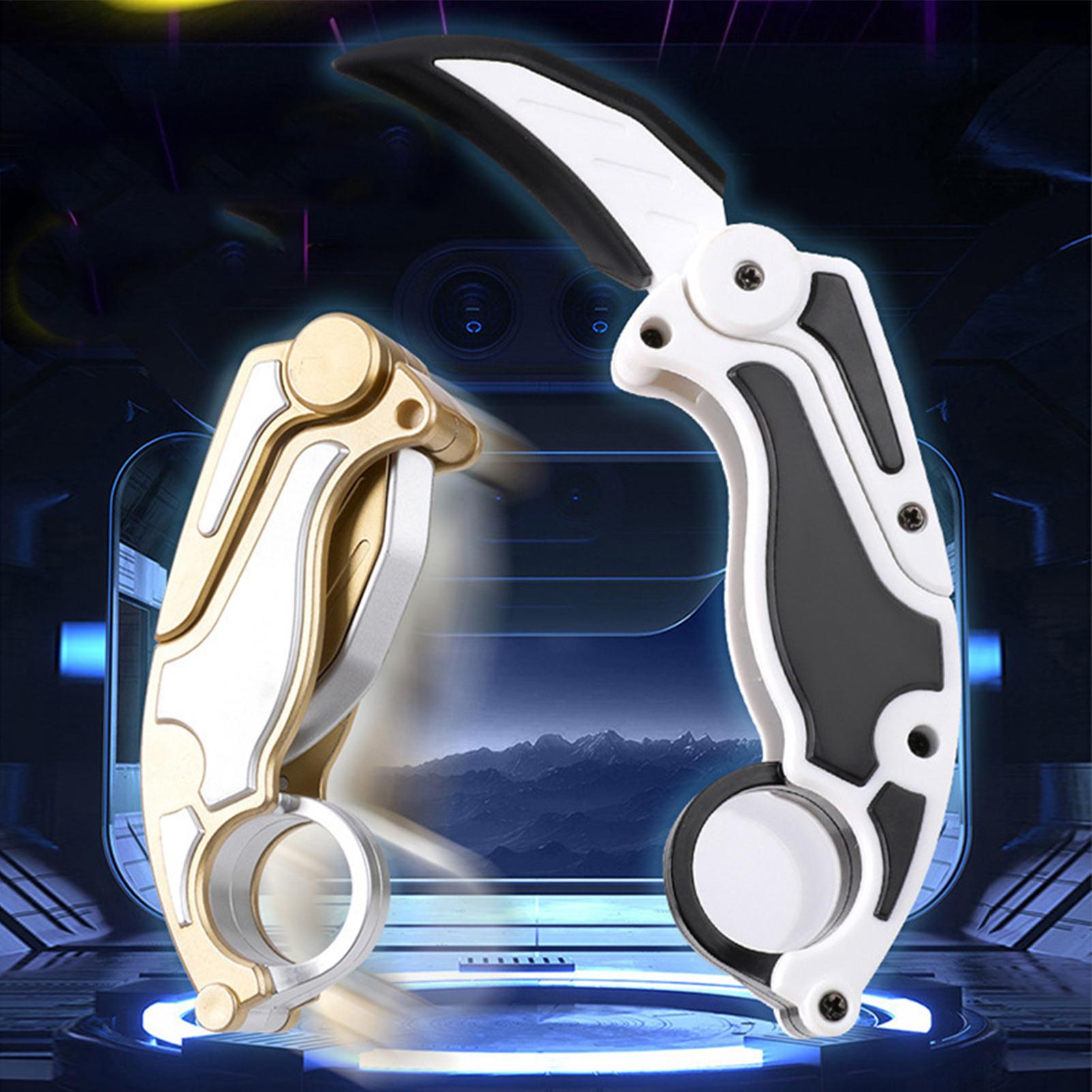 3Dプリント折りたたみ式クールなハンドトレーナーナイフおもち - Vintage Collectible Knife のレビューと価格