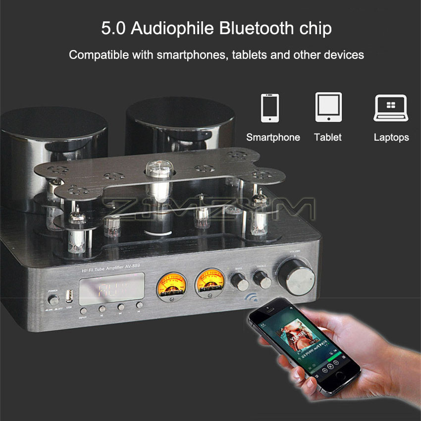 高出力チューブアンプ,Bluetooth 5.0,オーディオ - Tube Amplifier Part のレビューと価格