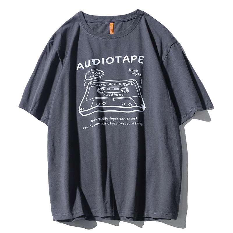 アメリカンレトロアルファベット半袖Tシャツ ユニセックス ヴ - Vintage Collectible Clothing のレビューと価格