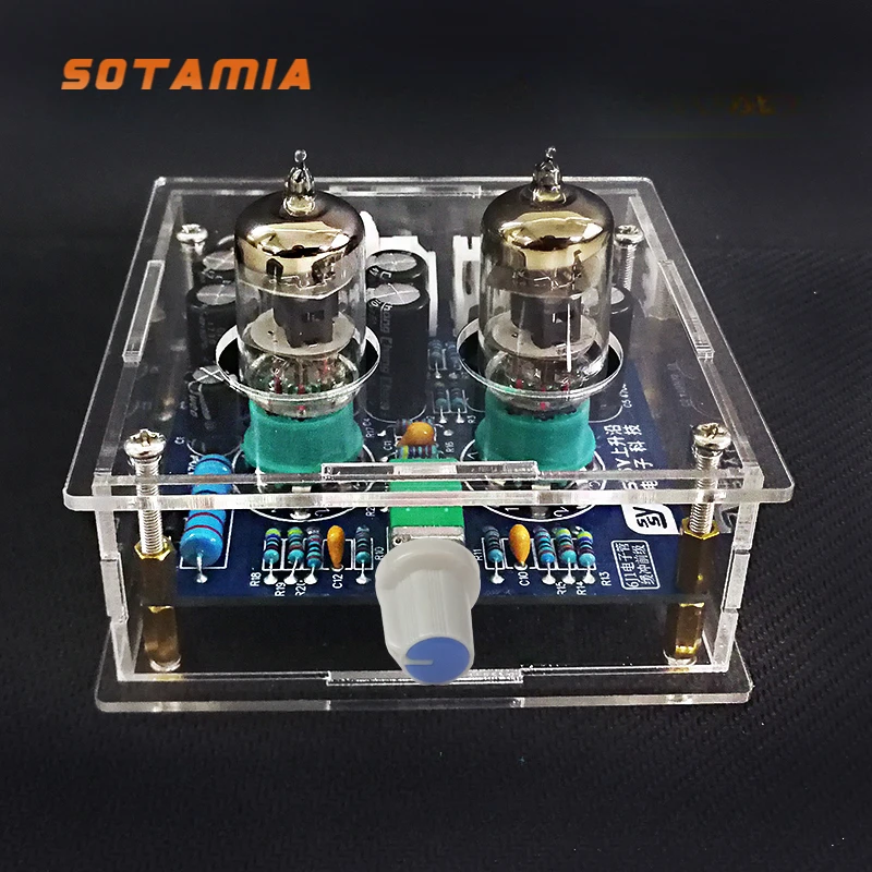 SOTAMIA-6J1チューブプリアンプ、オーディオパワーア - Tube Amplifier Part のレビューと価格
