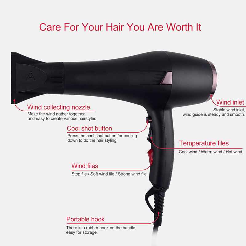高速ヘアドライヤー,2400W,ハイパワー,サイレント,ヴィ - Vintage Collectibles And More のレビューと価格
