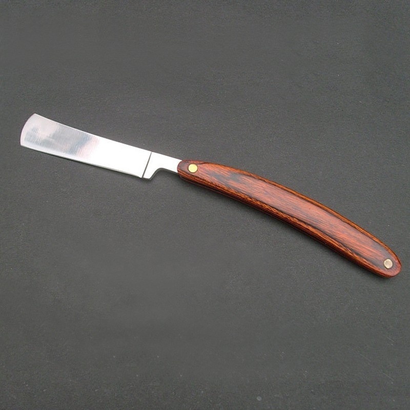 ヴィンテージ木製ハンドルストレートエッジステンレス鋼理髪師か - Vintage Collectible Knife のレビューと価格