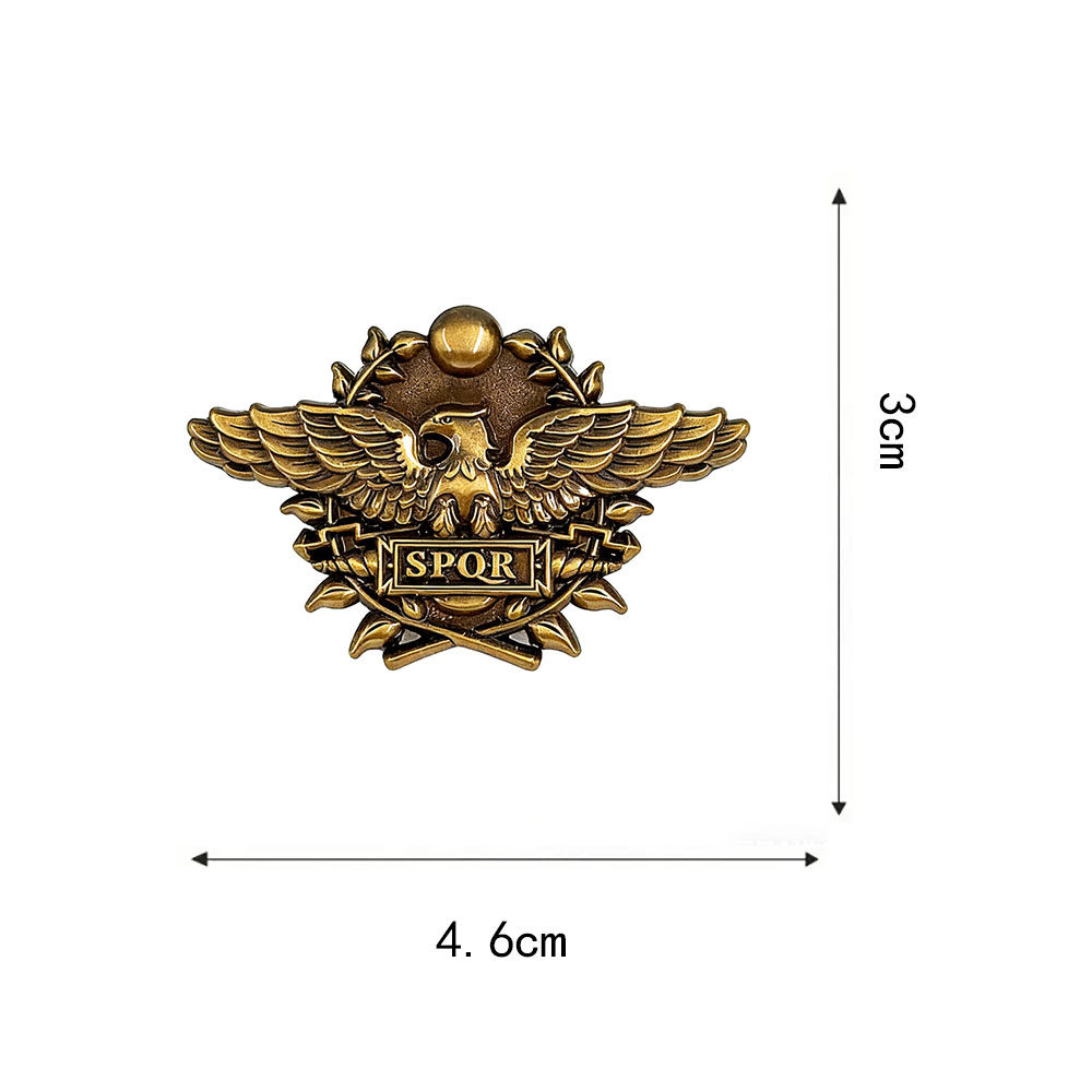 古代ローマ帝国軍団ブローチピンヴィンテージイーグルバッジ衣類 - Vintage Collectible Clothing のレビューと価格