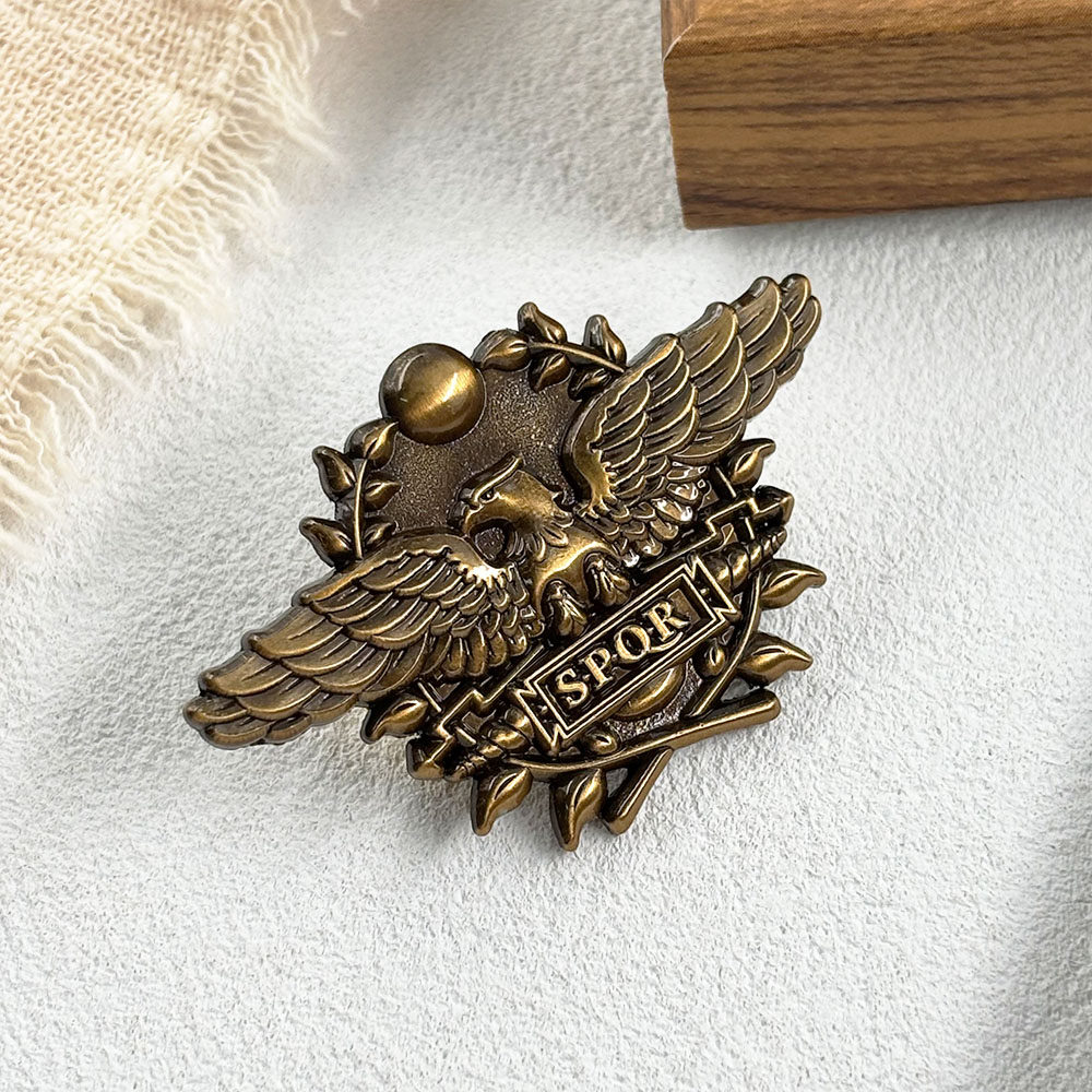古代ローマ帝国軍団ブローチピンヴィンテージイーグルバッジ衣類 - Vintage Collectible Clothing のレビューと価格